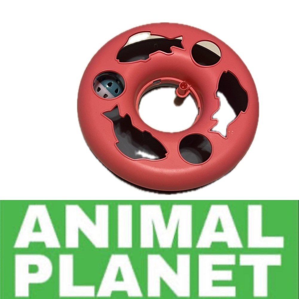 🐈‍⬛ Cat Teaser Ring Toy | Interactive | Animal Planet / Discovery